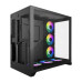 INFINIARC Cube Flow XL Case with 6 RGB Fans