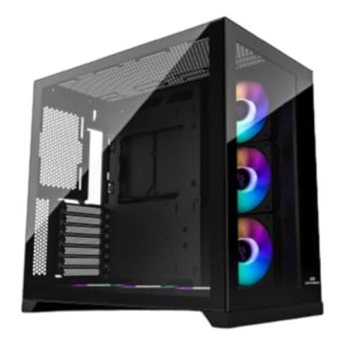 INFINIARC Cube Flow XL Case with 6 RGB Fans